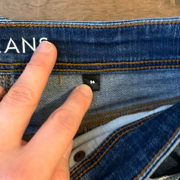 Reitmans Denim Shorts with Rolled Cuffs and Rip Details - Picture 5 of 7